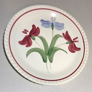 Vintage EUC Blue Ridge Hand Painted Southern Potteries Plate